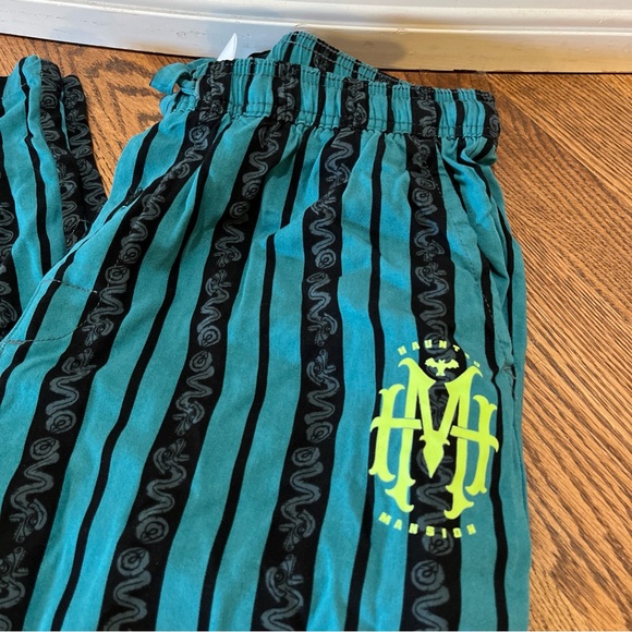 Disney Haunted Mansion Pajama Pants Rare Wallpaper Print Retired RARE Unisex Sm - Picture 2 of 8